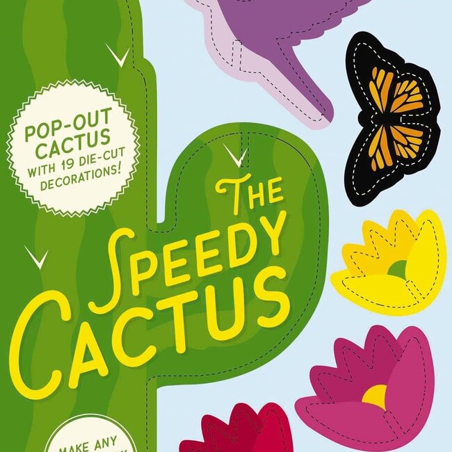 Cider Mill Press The Speedy Cactus: Make Any Room Look Sharp, Board book – Pop up