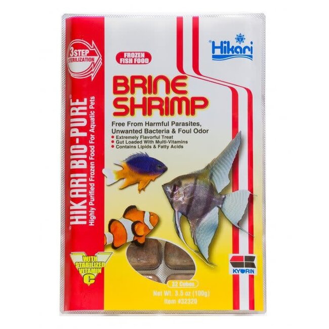 Hikari Hikari Brine Shrimp Cubes 100g 32 Cubes