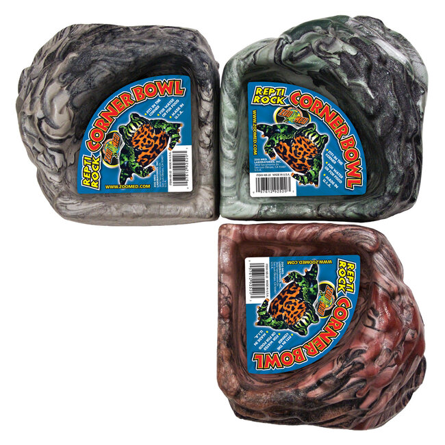 Zoo Med Zoo Med Repti Rock Corner Bowl - Small