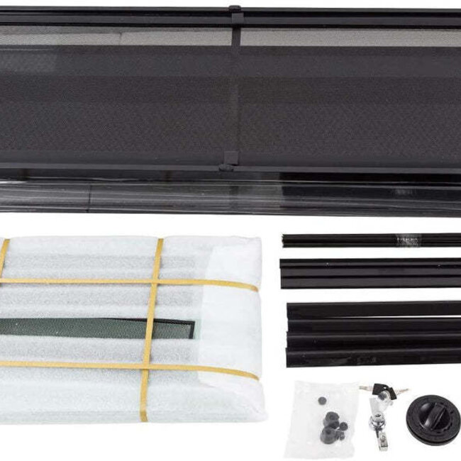 ReptiZoo 18" x 18" x 24" Terrarium Glass Hinge Door  *SHIPPABLE* Flat Packed Knock Down
