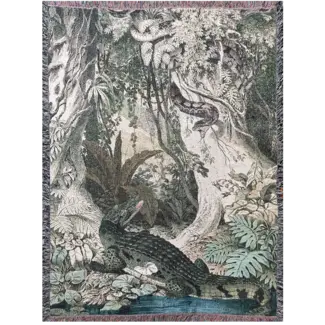 Strike Gently Co Gator Jungle Blanket