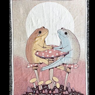 Strike Gently Co Frog Friends Blanket