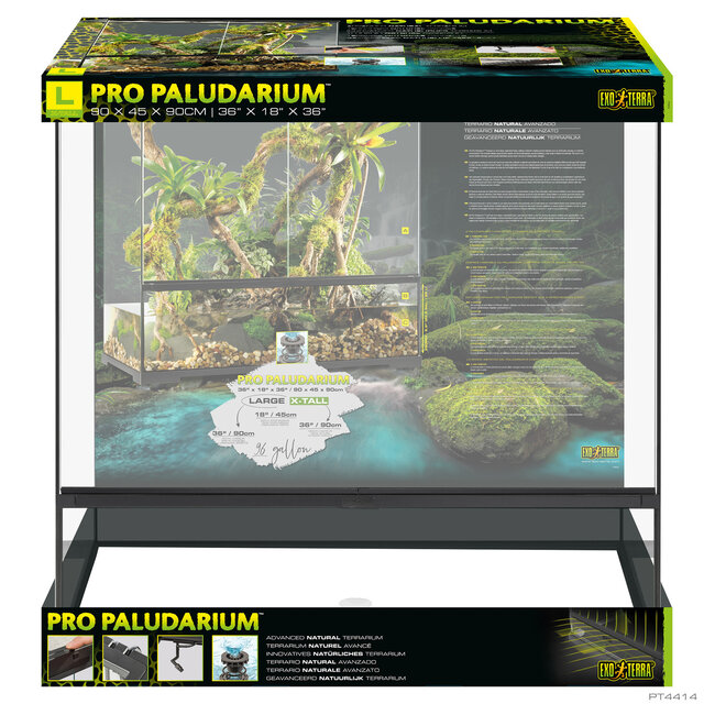 Exo Terra Pro 36x18x36" Paludarium Large X-Tall Terrarium