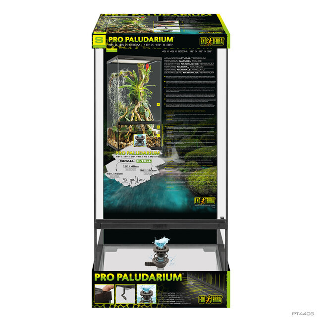 Exo Terra Exo Terra Pro 18x18x36" Paludarium Small X-Tall Terrarium