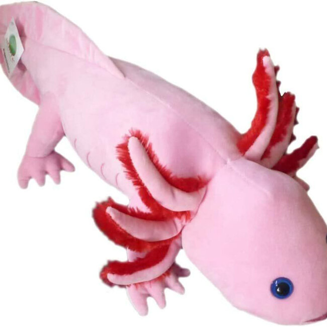 Adore Plush Company Axie the Axolotl Stuffed Toy Plushie 21" (Pink)