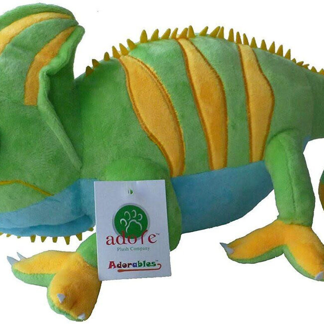 Adore Plush Company Cham the Chameleon Stuffed Toy Plushie 16"