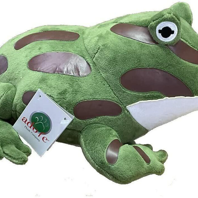 Lumpy the Pacman Frog Stuffed Toy Plushie 12"