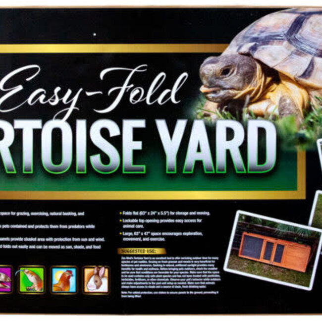 Zoo Med Easy-Fold Tortoise Yard 63” x 47”