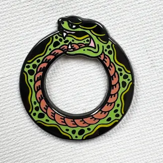 Strike Gently Co Ouroboros Pin