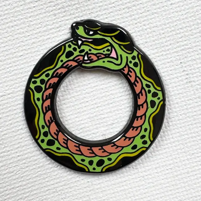 Strike Gently Co Ouroboros Pin