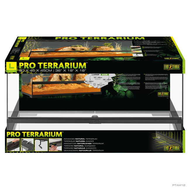 Exo Terra Pro 36x18x18" Large Wide Terrarium