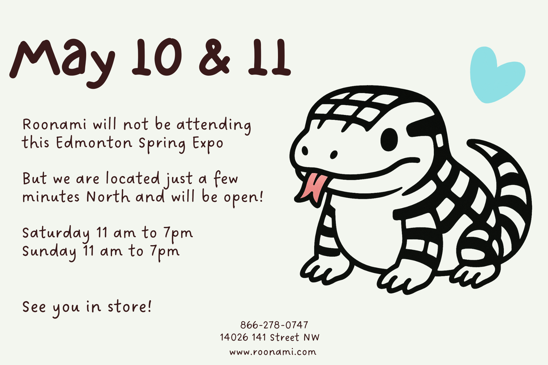 May 10 and 11 Weekend