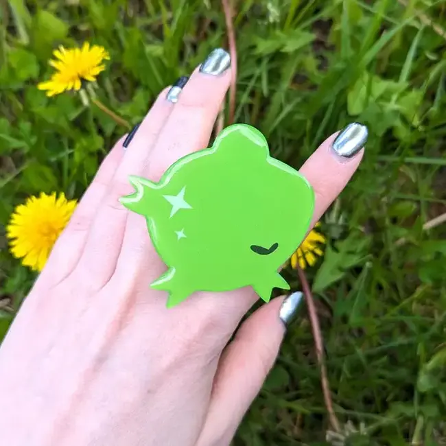 Frog Tree Games Froggy Acrylic Phone Grip 2.2"