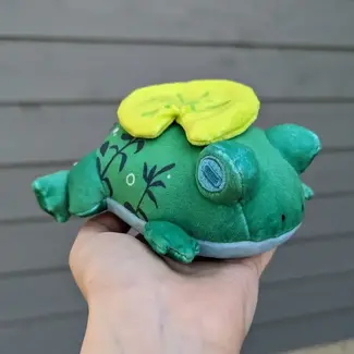 Frog Tree Games Pond Frog Plush