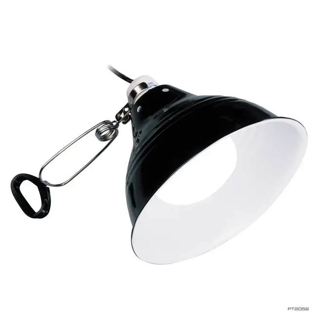 Exo Terra 200W Clamp Lamp With Glow Reflector
