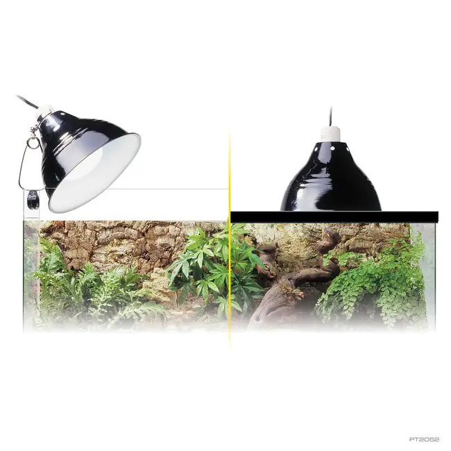 Exo Terra 200W Clamp Lamp With Glow Reflector