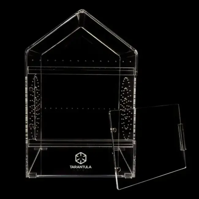Tarantula Cribs 6"x6"x9" Canopy Sliding Door Enclosure Tarantula Cribs