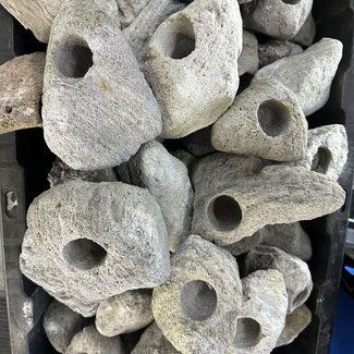 Feather Rock w/ holes (pick)