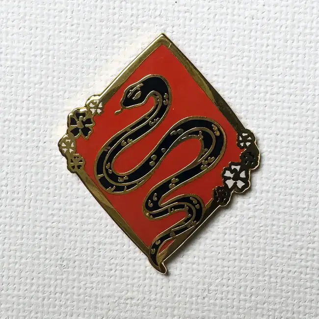 Strike Gently Co Year Of The Snake Pin