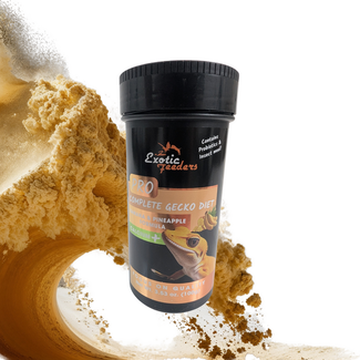 Exotic Feeders Crested Gecko Diet, Bananna  Pineapple - 100g (3.52oz)