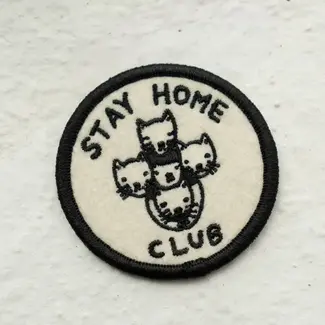 Stay Home Club SHC Logo - Felt Sticky Patch