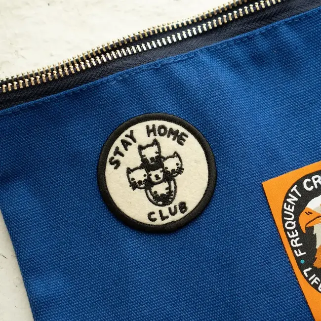 Stay Home Club SHC Logo - Felt Sticky Patch