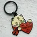 Stay Home Club I will destroy everything you love - Keychain