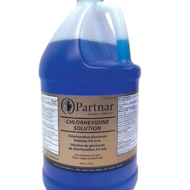 Partnar 2% Chlorhexidine Solution 3.78L