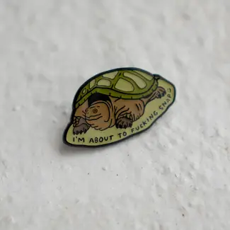 Stay Home Club About to Snap Pin