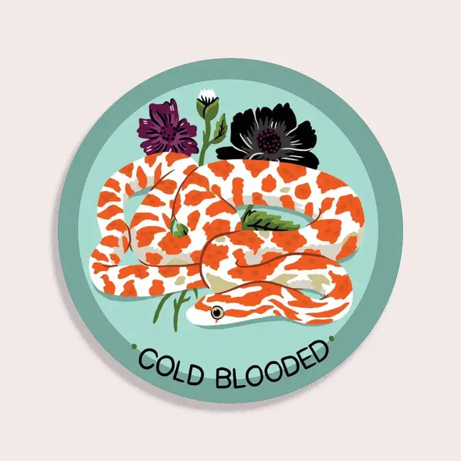 Stay Home Club Cold Blooded Vinyl Sticker