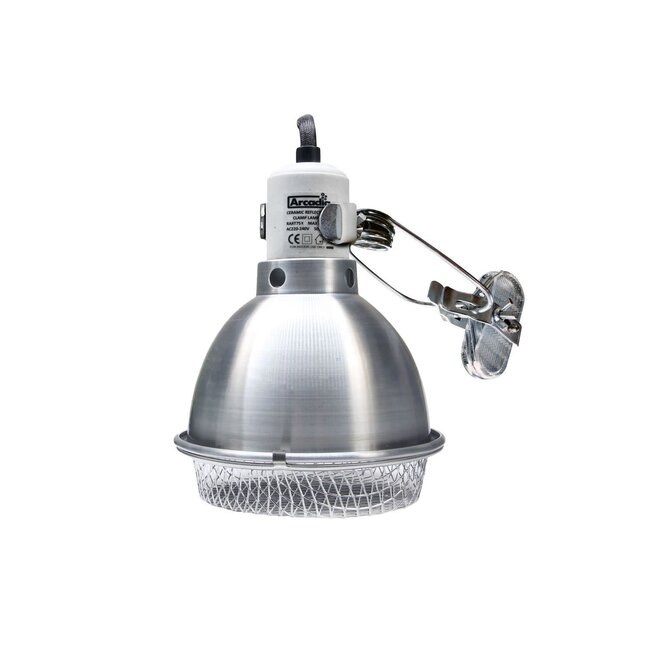 Arcadia Ceramic Dome Reflector Clamp Lamp 140mm / 5.5″