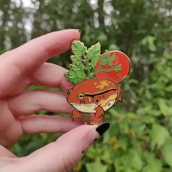 Frog Tree Games Tomato Frog Pin Frog Tree Games