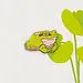 Frog Tree Games Onion : 2" Itarium Enamel Frog Pin