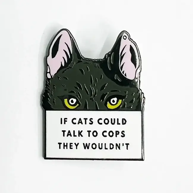 Cats / Cops Pin Strike Gently