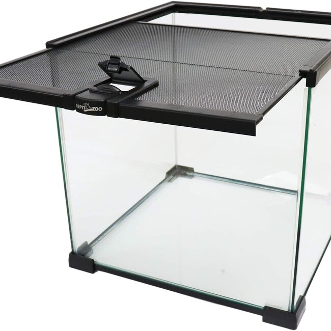 ReptiZoo Mini 12.2" x 12.2" x 12" Terrarium Glass