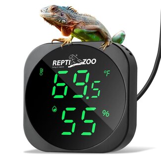 ReptiZoo ReptiZoo LED Digital Thermo-Hygrometer with USB