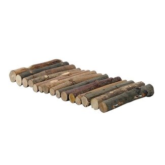 Living World Tree House Real Wood Logs - Small Living World Tree House Real Wood Logs - Small