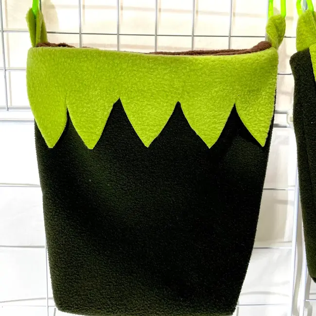 Sugar Glider Stichery Deluxe Fleece Mammal Cage Set 5 pc - Jungle Fringe