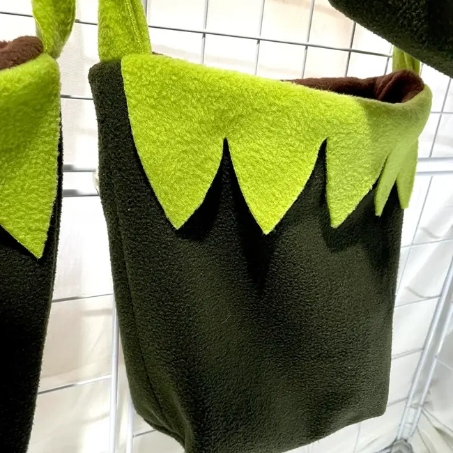 Sugar Glider Stichery Deluxe Fleece Mammal Cage Set 5 pc - Jungle Fringe