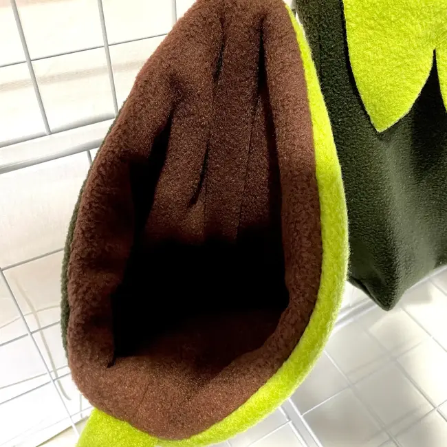 Sugar Glider Stichery Deluxe Fleece Mammal Cage Set 5 pc - Jungle Fringe