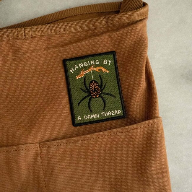 Stay Home Club Hanging by a Thread - Sticky Patch - Stay Home Club