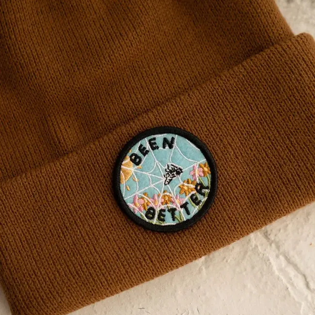 Stay Home Club Been Better (Spiderweb) - Felt Sticky Patch - Stay Home Club