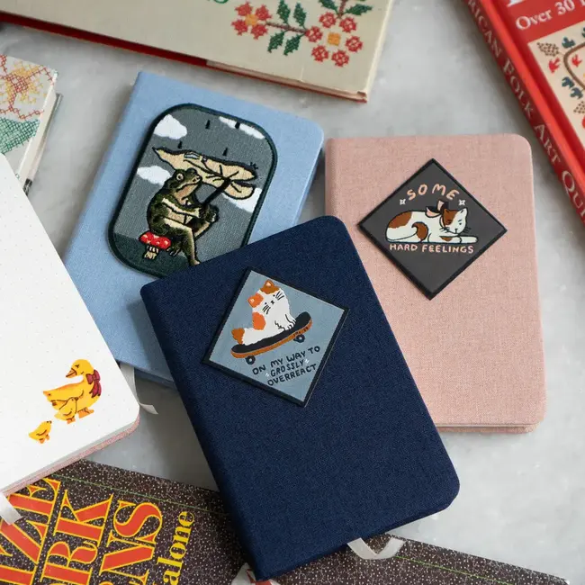 Stay Home Club Overreact - Woven Sticky Patch - Stay Home Club