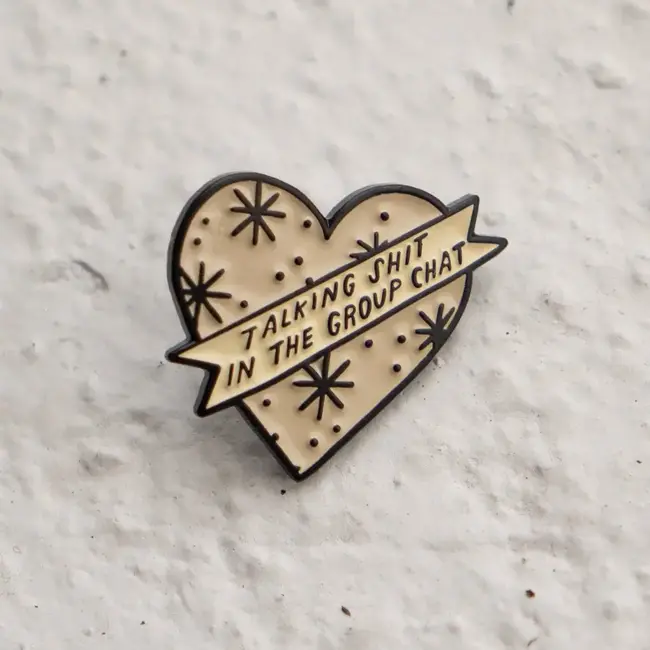 Group Chat Pin - Stay Home Club