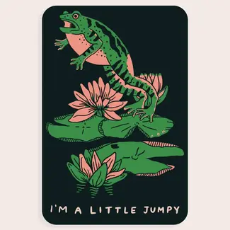 Jumpy Vinyl Sticker - Stay Home Club