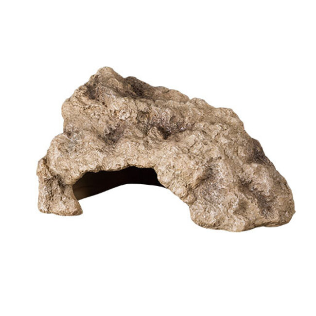 ReptiZoo ReptiZoo Corner Cave Hide Medium  8.5" x 5.9" x 4.7"