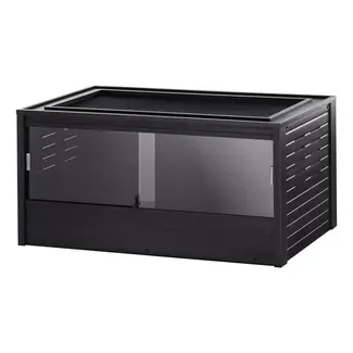 New Age Pets ECOFLEX 48x22.8x24" Black Mojave Reptile Lounge