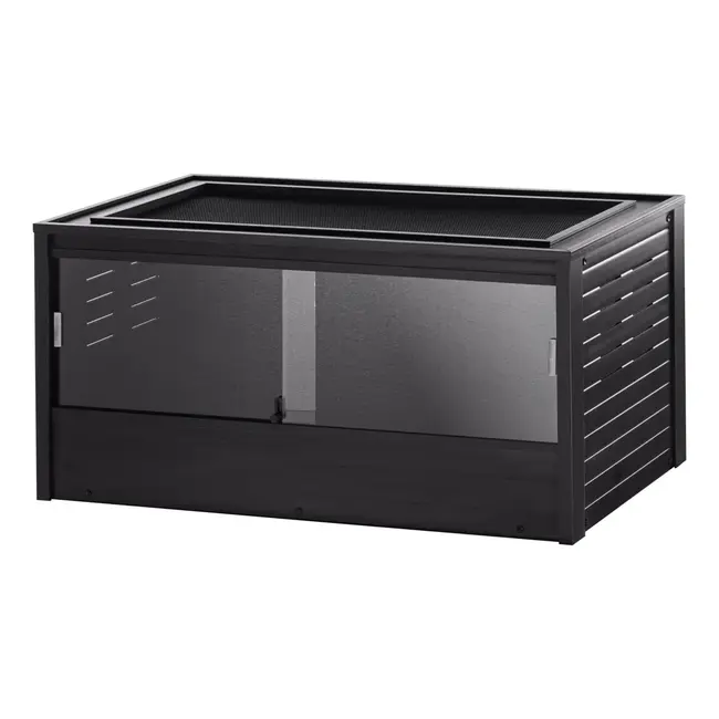 New Age Pets ECOFLEX 48x22.8x24" Black Mojave Reptile Lounge