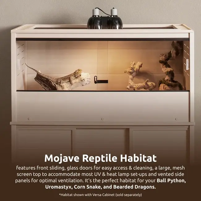 ECOFLEX 48x22.8x24" Maple Mojave Reptile Lounge