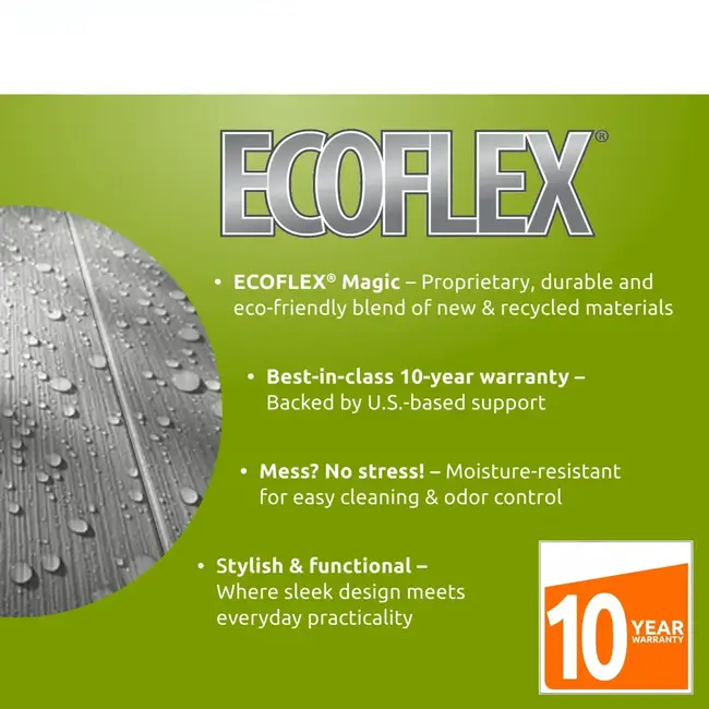 New Age Pets ECOFLEX 48x22.8x24" Grey Mojave Reptile Lounge